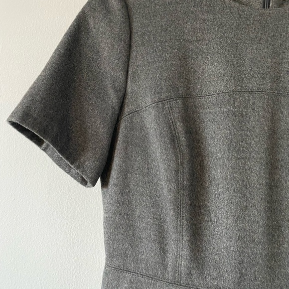 Zara Woman Gray Short Sleeve Mini Dress | S - Picture 4 of 9